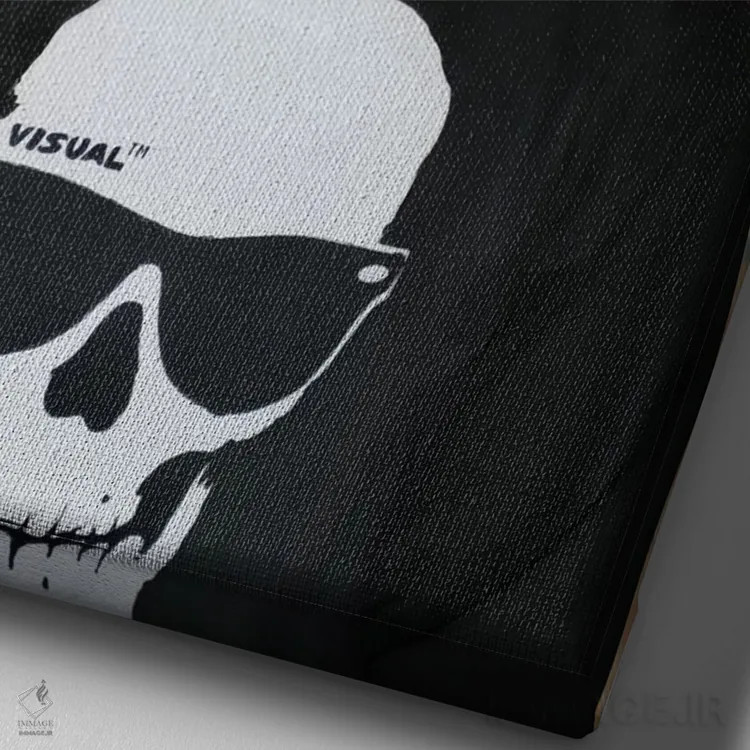 تابلو ترینی، ببر اثر فایو بای فایو کالکتیو - نمای نزدیک بافت بوم