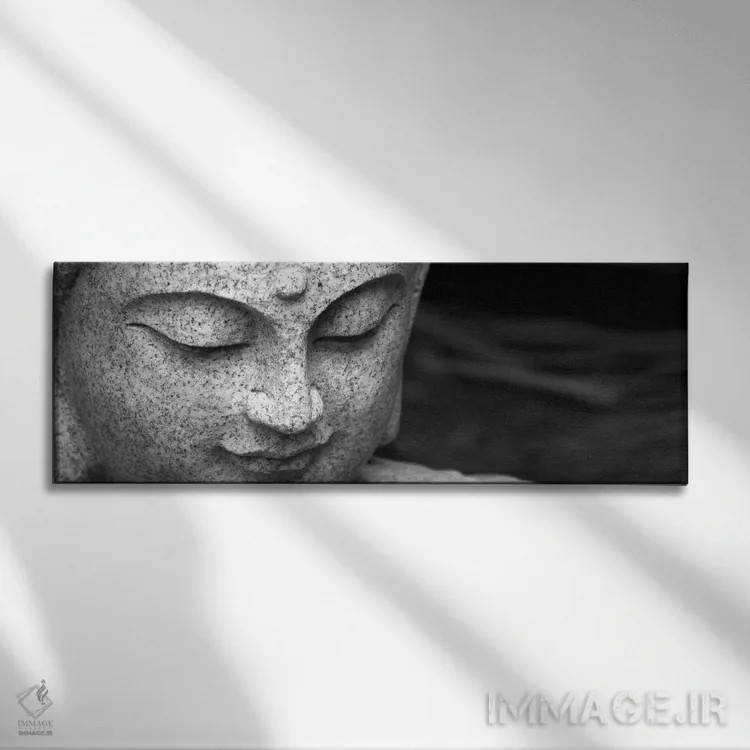 تابلو بودای چینی اثر هنرمند ناشناس - نمای روبهرو روی دیوار