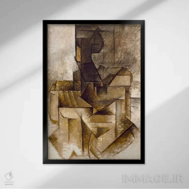 تابلو پاروزن اثر پابلو پیکاسو - نمای قابدار مشکی