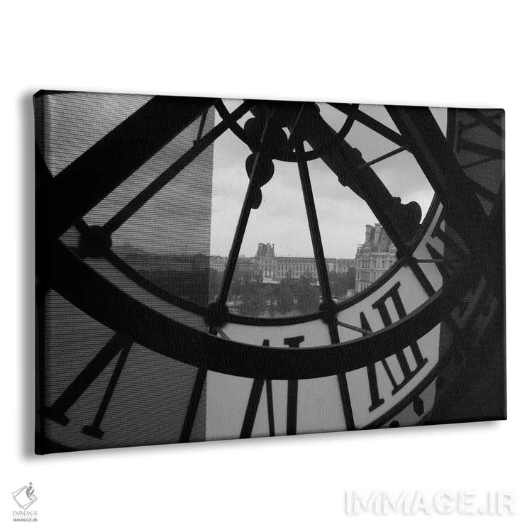 تابلو برج ساعت در پاریس اثر هنرمند ناشناس - نمای پرسپکتیو محصول