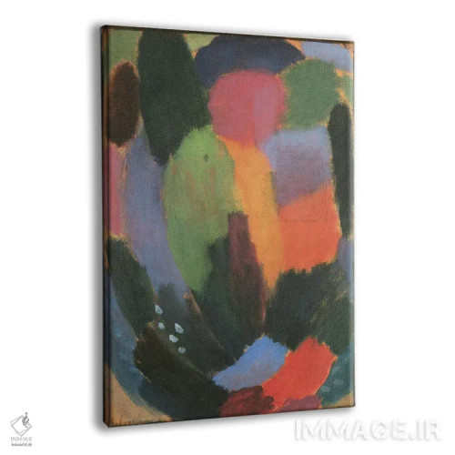 تابلو آواز اثر الکسی فون یاولنسکی (نقاش روس/آلمانی) - نمای پرسپکتیو محصول