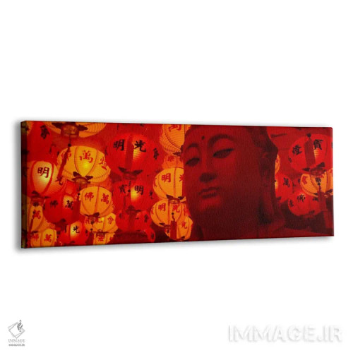 تابلو مجسمه بودا (پانوراما) اثر هنرمند ناشناس - نمای پرسپکتیو محصول