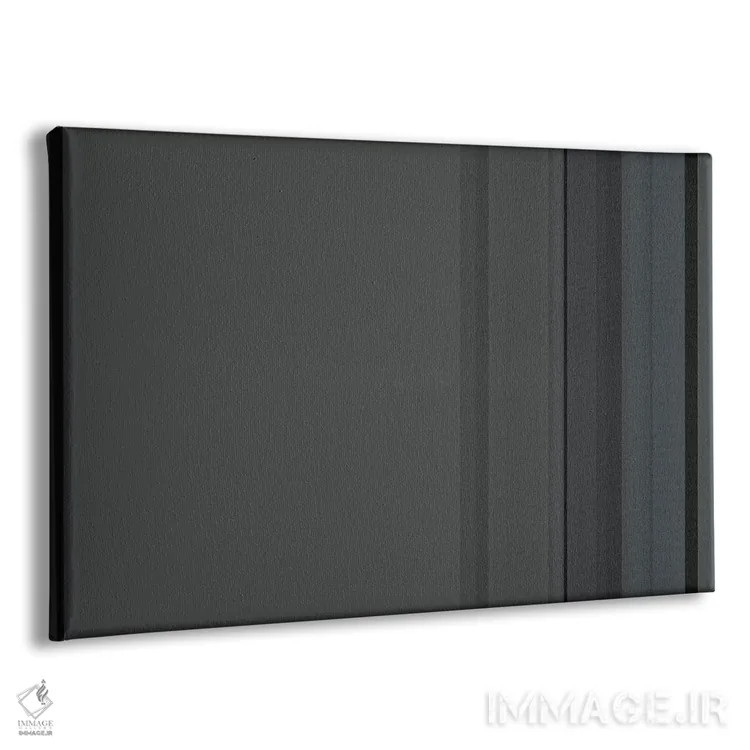 تابلو خاکستری زغالی اثر فایو بای فایو کالکتیو - نمای پرسپکتیو محصول