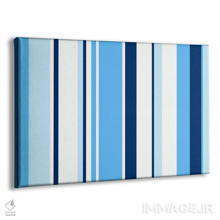 تابلو آبی روشن اصیل اثر فایو بای فایو کالکتیو - نمای پرسپکتیو محصول