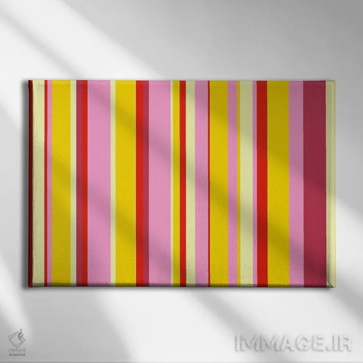 تابلو دسر بستنی میوهای اثر فایو بای فایو کالکتیو - نمای روبهرو روی دیوار