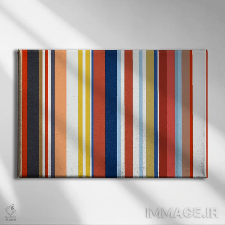 تابلو همپتونز قدیمی (محله معروف در آمریکا) اثر فایو بای فایو کالکتیو - نمای روبهرو روی دیوار