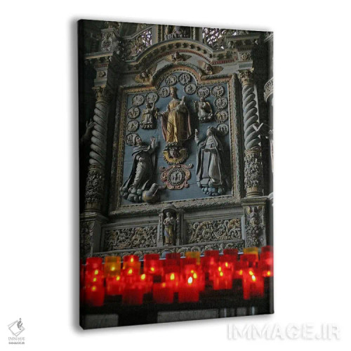 تابلو نور کاتولیک (ایماژ معنویتی) اثر هنرمند ناشناس - نمای پرسپکتیو محصول