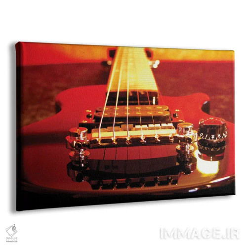 تابلو گیتار الکتریک اثر هنرمند ناشناس - نمای پرسپکتیو محصول