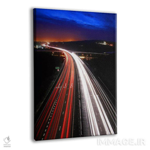 تابلو چراغهای جاده اثر هنرمند ناشناس - نمای پرسپکتیو محصول