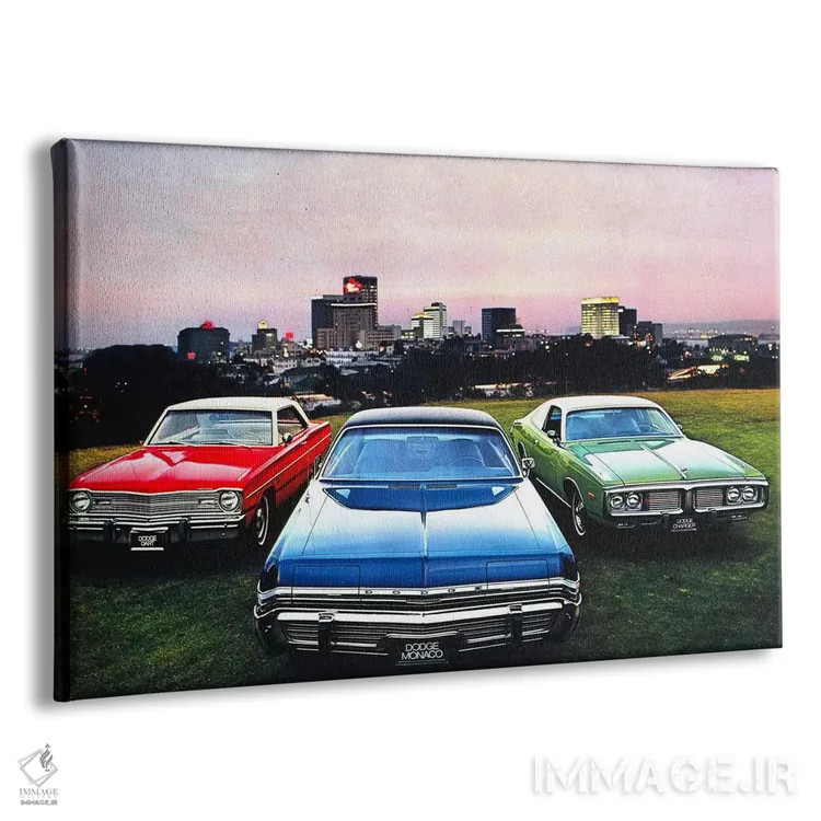 تابلو دوج موناکو/چارجِر، دارت (خودرو) اثر هنرمند ناشناس - نمای پرسپکتیو محصول