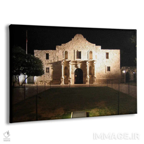 تابلو آلامو (دژ معروف تگزاس) اثر هنرمند ناشناس - نمای پرسپکتیو محصول