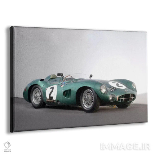 تابلو استون مارتین DBR1 مدل ۱۹۵۹ اثر هنرمند ناشناس - نمای پرسپکتیو محصول