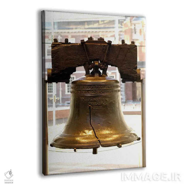 تابلو ناقوس آزادی (آمریکا) اثر هنرمند ناشناس - نمای پرسپکتیو محصول