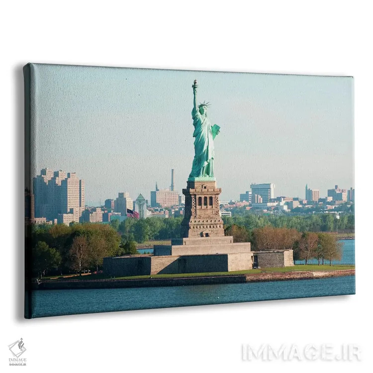 تابلو تندیس آزادی (نیویورک) اثر هنرمند ناشناس - نمای پرسپکتیو محصول