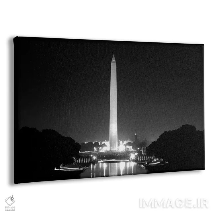 تابلو بنای یادبود واشنگتن اثر هنرمند ناشناس - نمای پرسپکتیو محصول