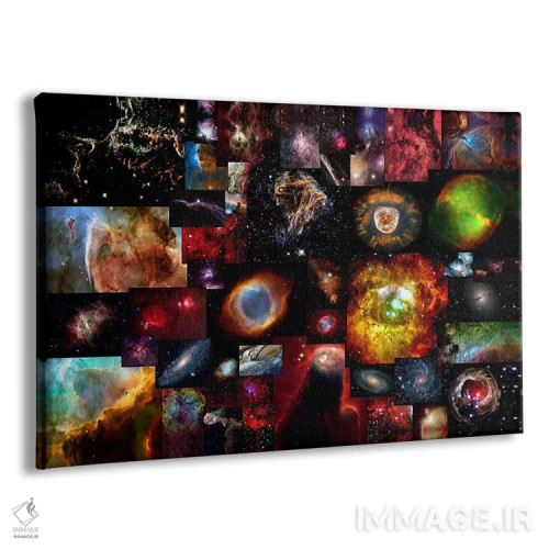 تابلو کیهان (جهان) اثر هنرمند ناشناس - نمای پرسپکتیو محصول