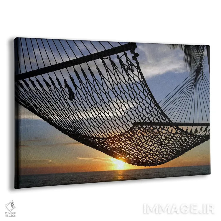 تابلو غروب هاوایی اثر هنرمند ناشناس - نمای پرسپکتیو محصول