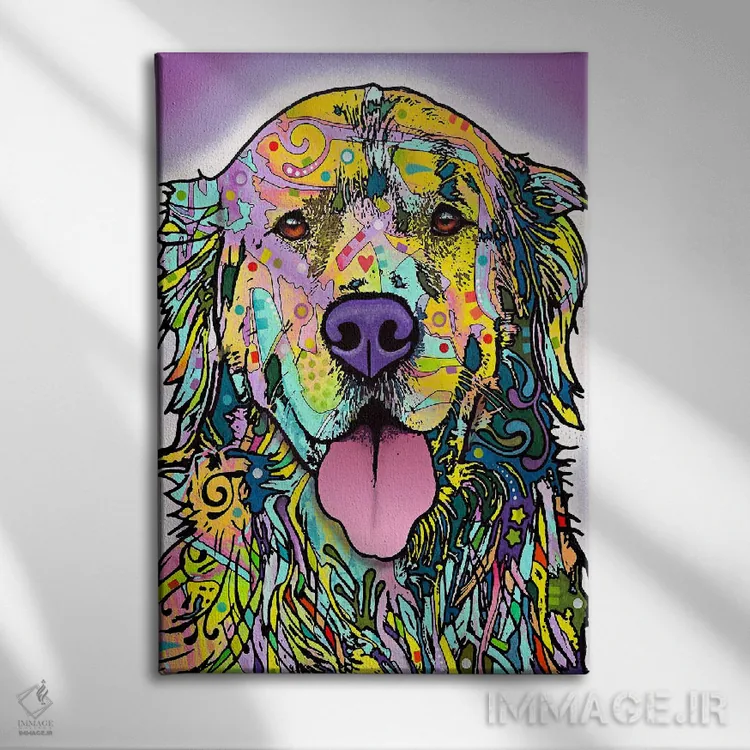 تابلو سکوت طلاست اثر باور روسو - نمای روبهرو روی دیوار