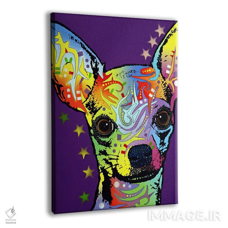 تابلو چیهواهوآ ۲ (سگ نژاد چیهواهوآ) اثر باور روسو - نمای پرسپکتیو محصول