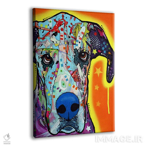 تابلو گریت باور (سگ نژاد گریت باور) اثر باور روسو - نمای پرسپکتیو محصول