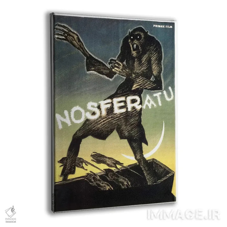 تابلو پوستر تبلیغاتی فیلم "نوسفراتو" اثر هنرمند ناشناس - نمای پرسپکتیو محصول