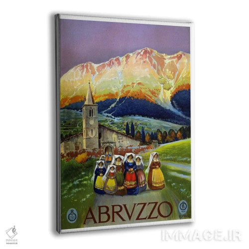 تابلو پوستر تبلیغاتی آبروتسو اثر هنرمند ناشناس - نمای پرسپکتیو محصول