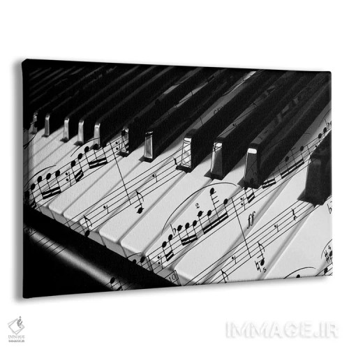 تابلو پیانو اثر هنرمند ناشناس - نمای پرسپکتیو محصول