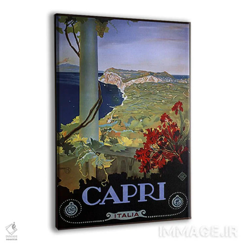 تابلو کاپری ایتالیا اثر کلکسیون اپل وینتج (مجموعه سیب قدیمی) - نمای پرسپکتیو محصول