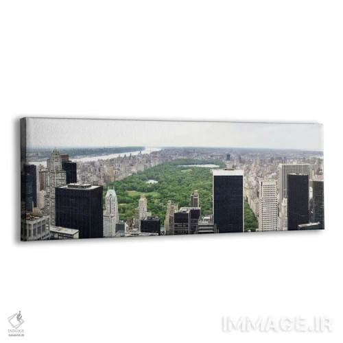 تابلو نمای پانورامای آسماننمای نیویورک (منهتن) اثر هنرمند ناشناس - نمای پرسپکتیو محصول