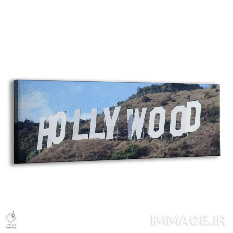 تابلو نمای پانورامای آسماننمای هالیوود (تابلو) اثر هنرمند ناشناس - نمای پرسپکتیو محصول
