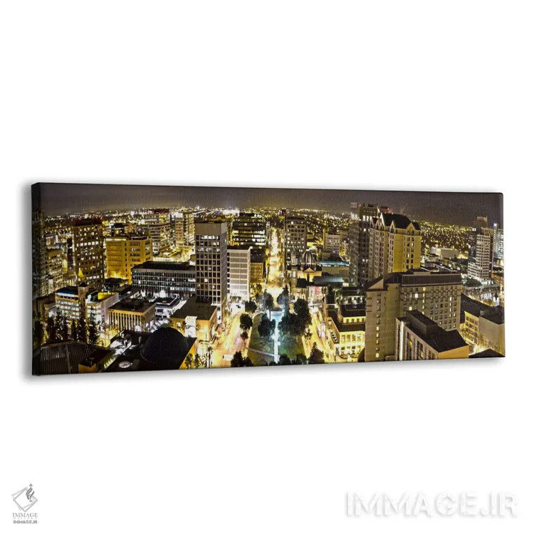 تابلو نمای پانورامای آسماننمای سنخوزه (نمای شب) اثر هنرمند ناشناس - نمای پرسپکتیو محصول