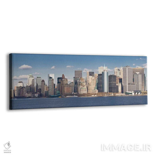 تابلو نمای پانورامای آسماننمای نیویورک اثر هنرمند ناشناس - نمای پرسپکتیو محصول