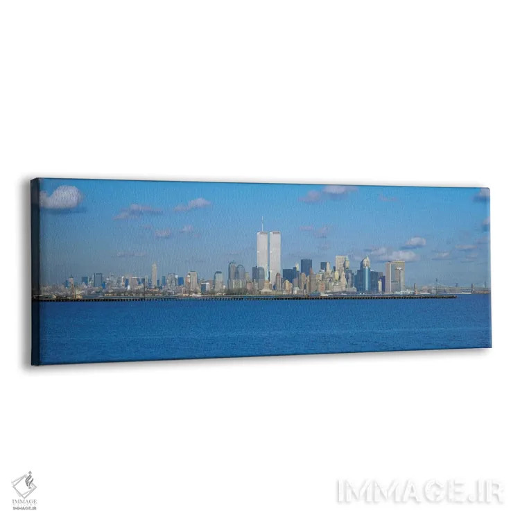 تابلو نمای پانورامای آسماننمای نیویورک اثر هنرمند ناشناس - نمای پرسپکتیو محصول