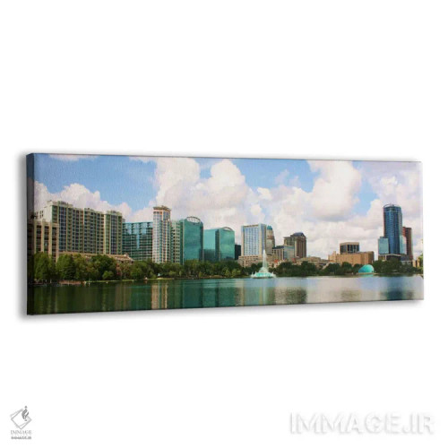 تابلو نمای پانورامای آسماننمای اورلاندو اثر هنرمند ناشناس - نمای پرسپکتیو محصول