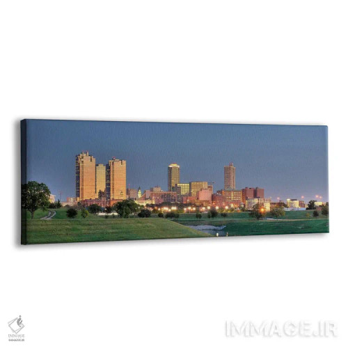 تابلو منظرهٔ گستردهٔ آسماننمای فورتوُرس (عصر) اثر هنرمند ناشناس - نمای پرسپکتیو محصول