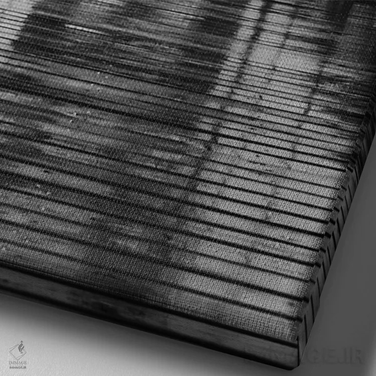 تابلو پل بروکلین (نیویورک) اثر کریستوفر بلیس - نمای نزدیک بافت بوم