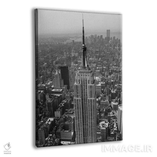 تابلو ساختمان امپایر استیت (نیویورک) اثر کریستوفر بلیس - نمای پرسپکتیو محصول