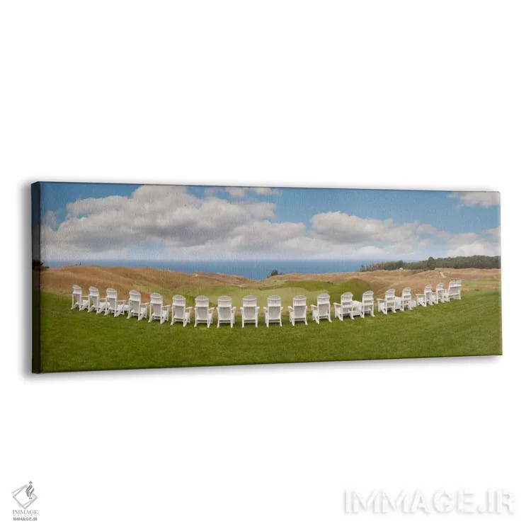 تابلو Michigan ?10,پانورامای Arcadia Bluff، آرکادیا، میشیگان ۲۰۱۰ اثر مونته ناگلر - نمای پرسپکتیو محصول