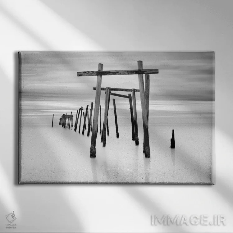 تابلو عدد پی دوباره اثر جفری آنسل آگرونس - نمای روبهرو روی دیوار