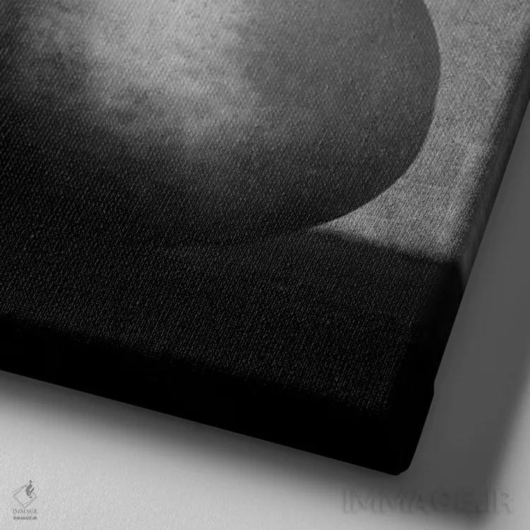 تابلو گلابیهای عاشق (هنر مفهومی) اثر موایسس لوی - نمای نزدیک بافت بوم