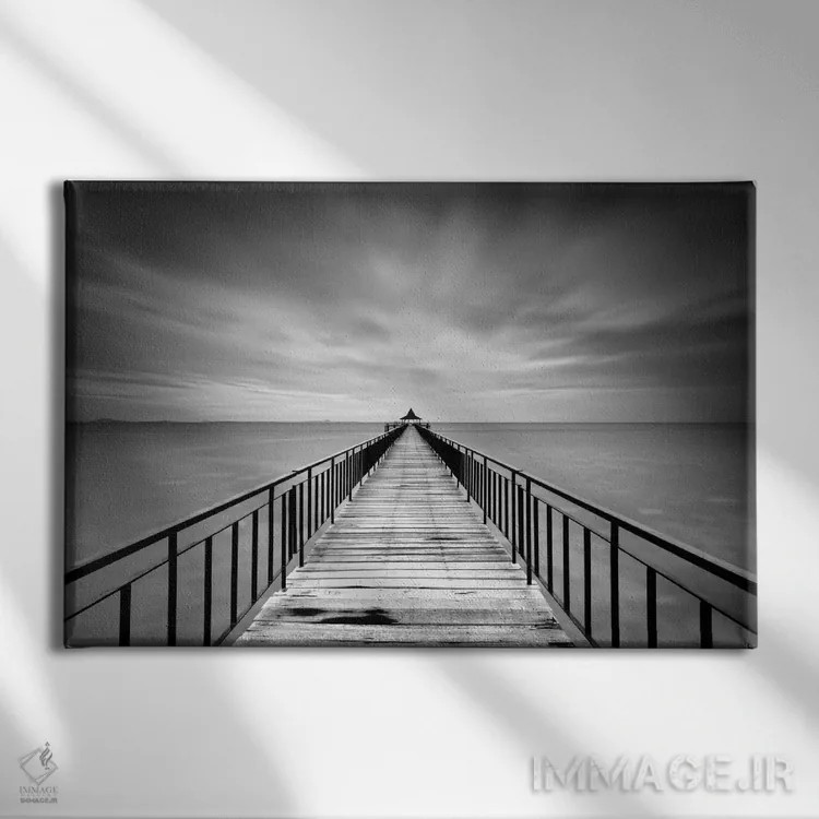 تابلو استقامت اثر مایکل د گوژمان - نمای روبهرو روی دیوار