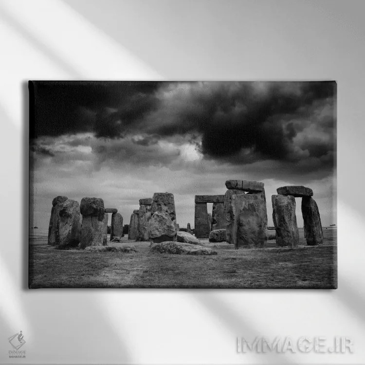 تابلو England,استونهنج، انگلستان اثر مونته ناگلر - نمای روبهرو روی دیوار