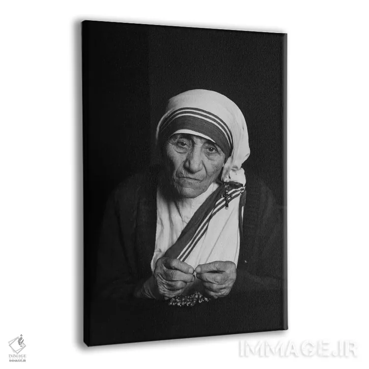 تابلو عکس مادر ترزا اثر هنرمند ناشناس - نمای پرسپکتیو محصول