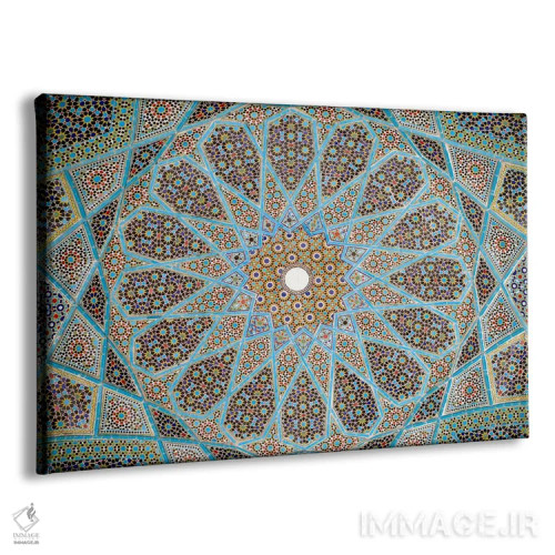 تابلو کاشیکاری آرامگاه حافظ اثر هنرمند ناشناس - نمای پرسپکتیو محصول