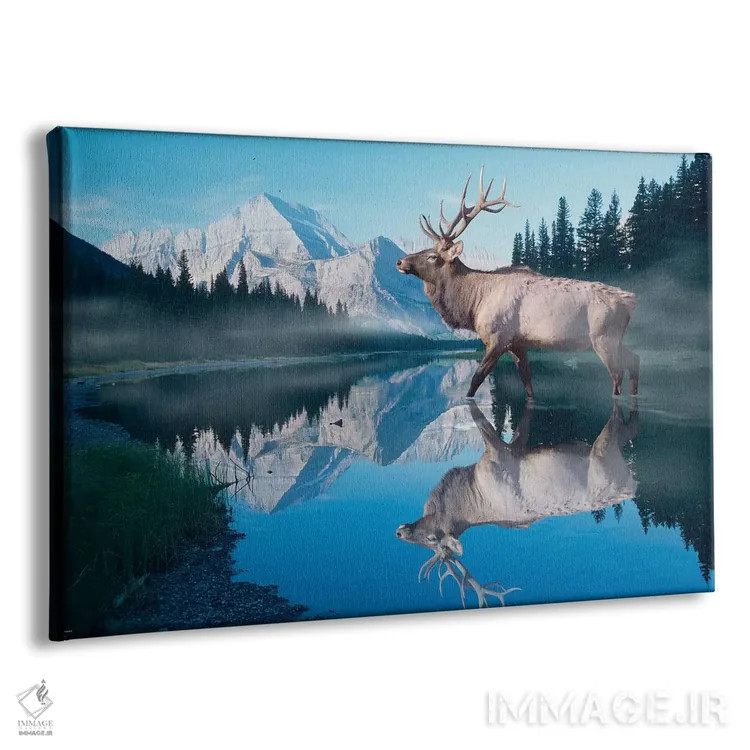 تابلو انعکاس یخچال طبیعی اثر گوردون سمنس - نمای پرسپکتیو محصول