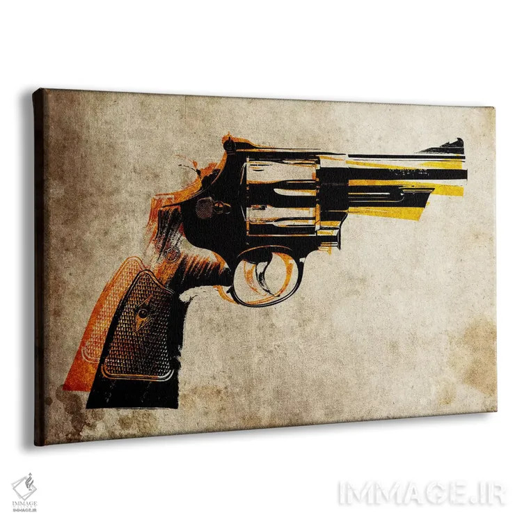 تابلو هفتتیر اثر مایکل تامپست - نمای پرسپکتیو محصول