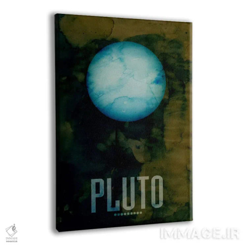 تابلو سیاره پلوتو اثر مایکل تامپست - نمای پرسپکتیو محصول
