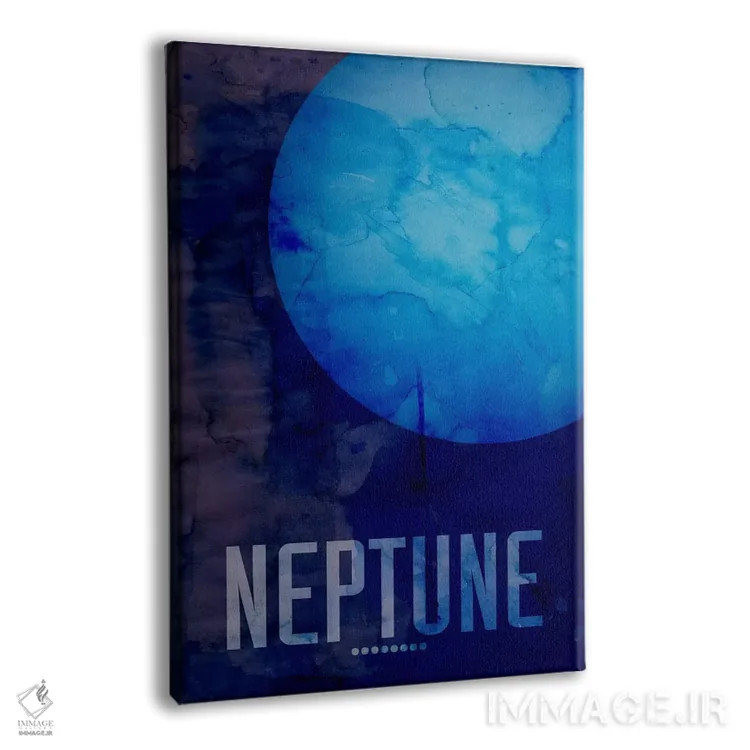 تابلو سیاره نپتون اثر مایکل تامپست - نمای پرسپکتیو محصول