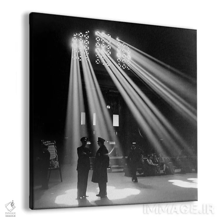 تابلو ایستگاه اتحادیه شیکاگو اثر جک دلانو - نمای پرسپکتیو محصول