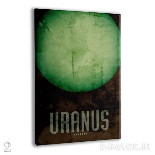 تابلو سیاره اورانوس اثر مایکل تامپست - نمای پرسپکتیو محصول